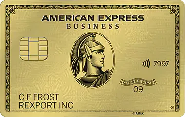 Amex Business Gold card