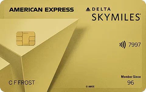 Amex Delta Gold card