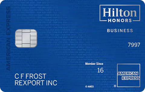 Amex Hilton Honors Business card