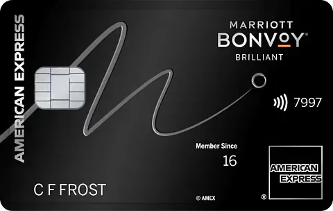 Amex Marriott Brilliant card