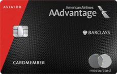 Barclays AAdvantage Red card