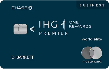 Chase IHG Business card