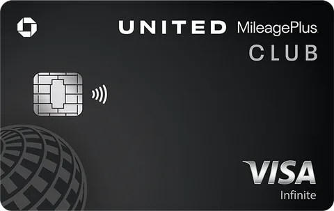 Chase United Club card