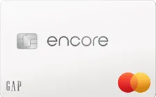 Gap Encore Mastercard card