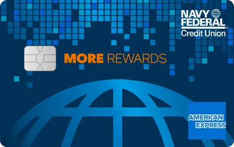 Navy Federal More Rewards Amex card