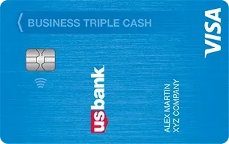 US Bank Business Triple Cash Rewards Visa credit card